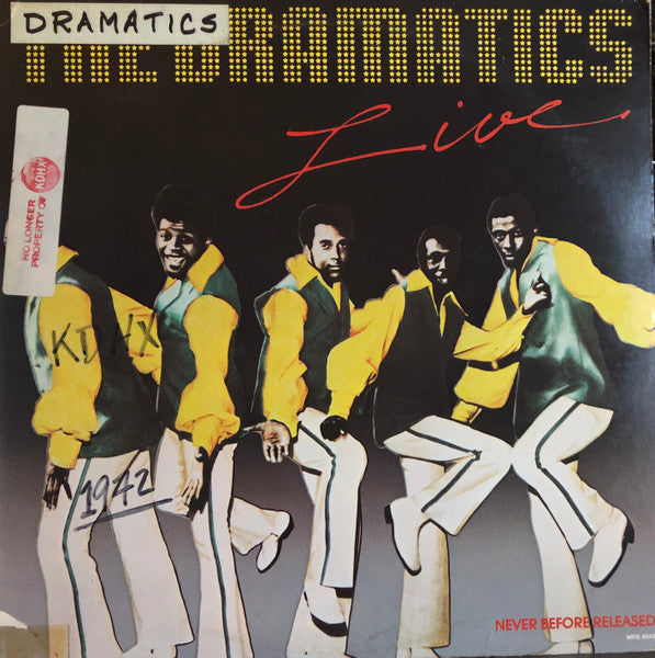 The Dramatics : The Dramatics Live (LP, Album)