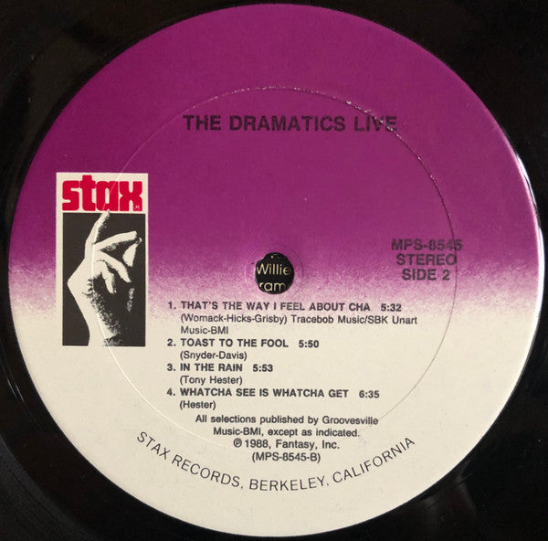 The Dramatics : The Dramatics Live (LP, Album)