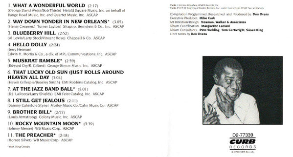Louis Armstrong : Greatest Hits (CD, Comp)