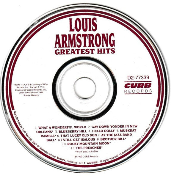 Louis Armstrong : Greatest Hits (CD, Comp)