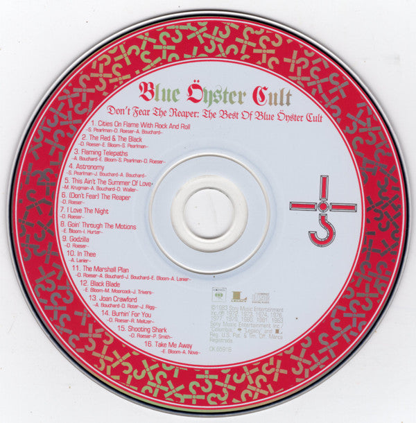 Blue Öyster Cult : Don't Fear The Reaper: The Best Of Blue Öyster Cult (CD, Comp, RM)