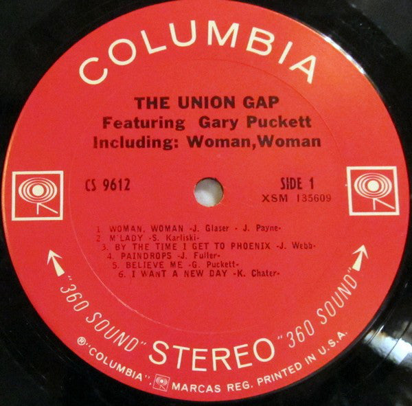 The Union Gap Featuring Gary Puckett* : Woman, Woman (LP, Album, Ter)