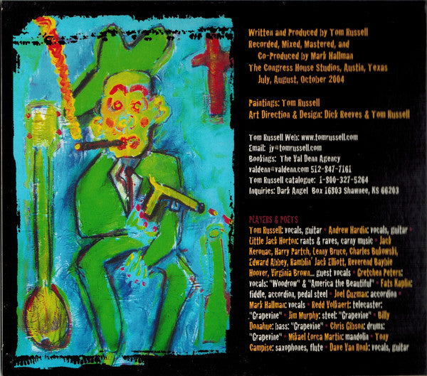 Tom Russell : Hotwalker (CD, Album, Dig)