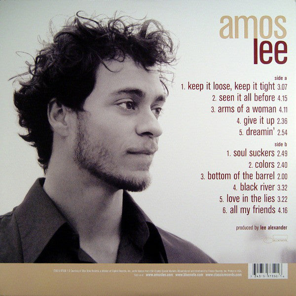 Amos Lee : Amos Lee (LP, Album, 200)