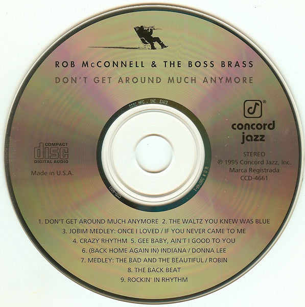 Rob McConnell & The Boss Brass : Don't Get Around Much Anymore (CD, Album)