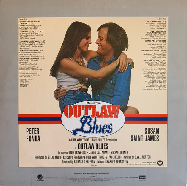 Various : Music From Outlaw Blues (LP, Album, Jac)