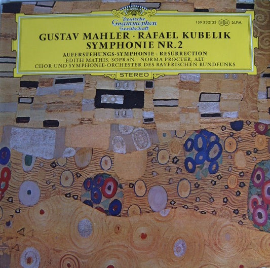 Gustav Mahler - Edith Mathis, Norma Procter, Chor Des Bayerischen Rundfunks, Symphonie-Orchester Des Bayerischen Rundfunks, Rafael Kubelik : Symphonie Nr. 2 (Auferstehungs-Symphonie · Resurrection) (2xLP)