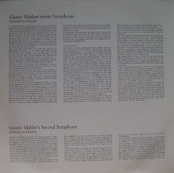 Gustav Mahler - Edith Mathis, Norma Procter, Chor Des Bayerischen Rundfunks, Symphonie-Orchester Des Bayerischen Rundfunks, Rafael Kubelik : Symphonie Nr. 2 (Auferstehungs-Symphonie · Resurrection) (2xLP)