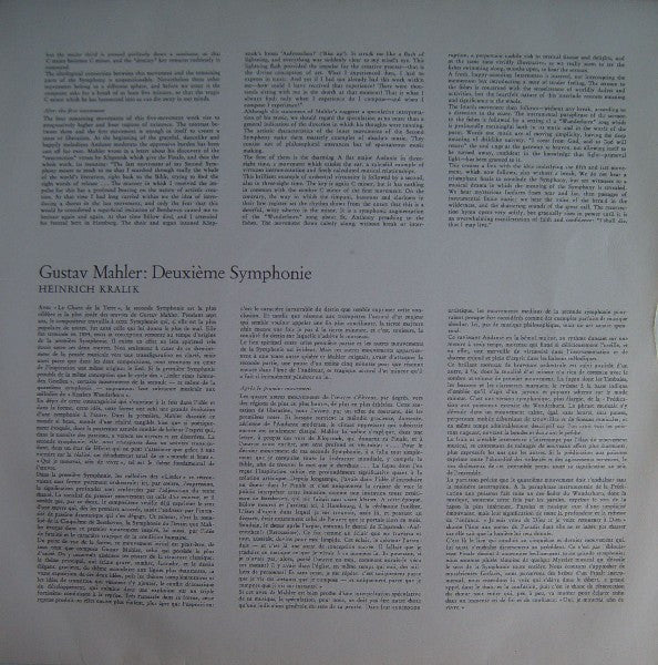 Gustav Mahler - Edith Mathis, Norma Procter, Chor Des Bayerischen Rundfunks, Symphonie-Orchester Des Bayerischen Rundfunks, Rafael Kubelik : Symphonie Nr. 2 (Auferstehungs-Symphonie · Resurrection) (2xLP)