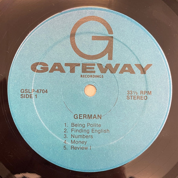 Unknown Artist : The Travelers Short-Cut Method To Functional German (12", Album)