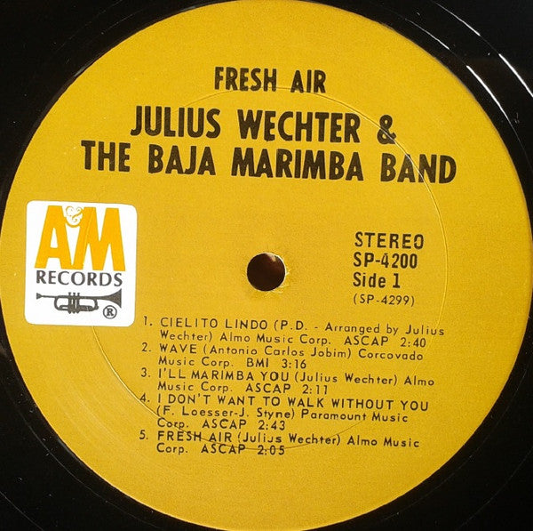 Julius Wechter And The Baja Marimba Band* : Fresh Air (LP, Album)