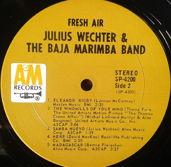 Julius Wechter And The Baja Marimba Band* : Fresh Air (LP, Album)