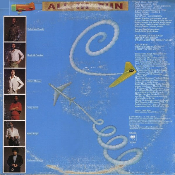 The Writers (2) : All In Fun (LP, Album)