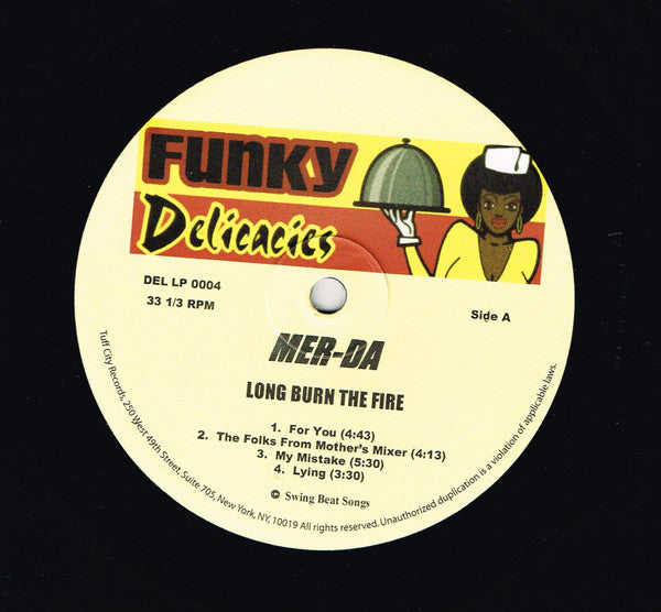 Mer-Da* : Long Burn The Fire (LP, Album, RE)