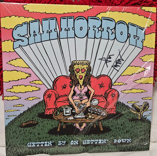 Sam Morrow : Gettin' By On Gettin' Down (LP, Album, Gre)
