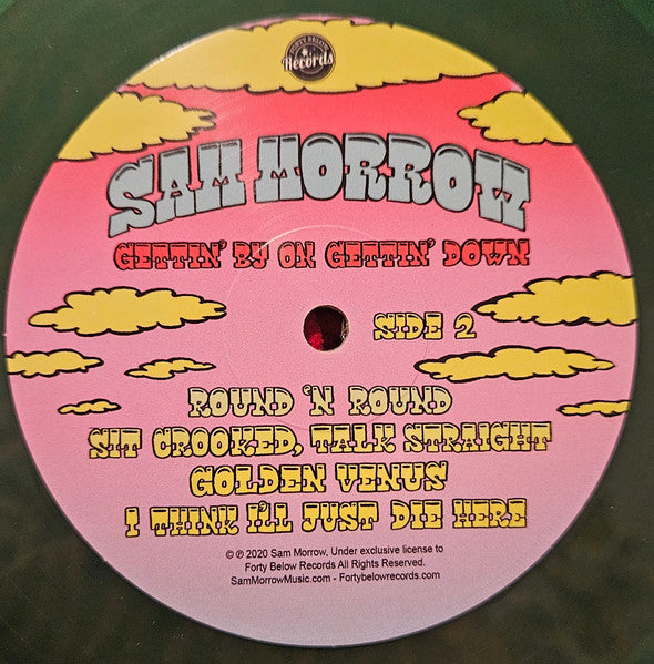Sam Morrow : Gettin' By On Gettin' Down (LP, Album, Gre)