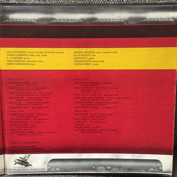 Vassar Clements : Hillbilly Jazz (2xLP, Album, Wak)