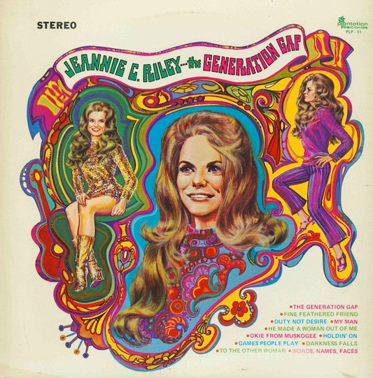 Jeannie C. Riley : The Generation Gap (LP, Album, Ter)