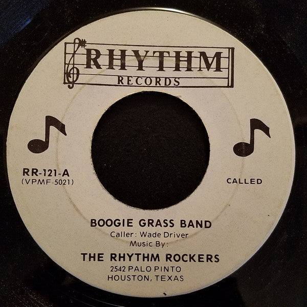The Rhythm Rockers (2) : Boogie Grass Band (7")