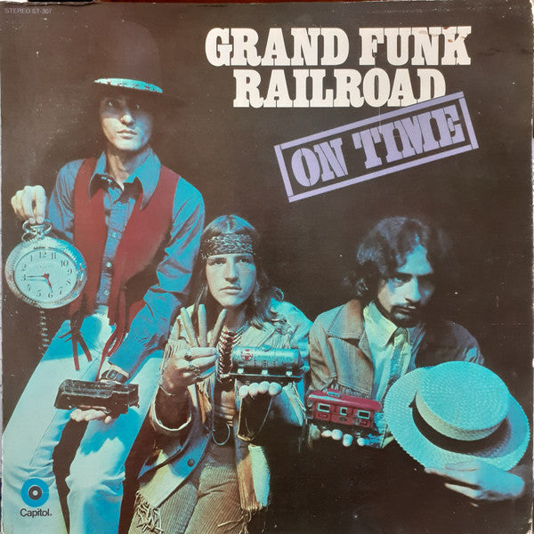 Grand Funk Railroad : On Time (LP, Album, Jac)
