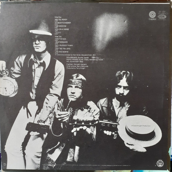 Grand Funk Railroad : On Time (LP, Album, Jac)