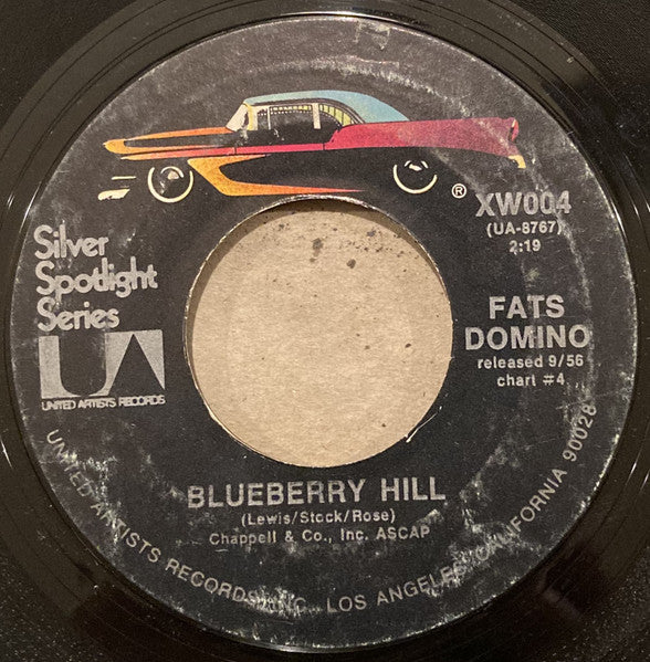 Fats Domino : Blueberry Hill / Bo Weevil (7", Single, RE)