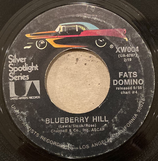 Fats Domino : Blueberry Hill / Bo Weevil (7", Single, RE)