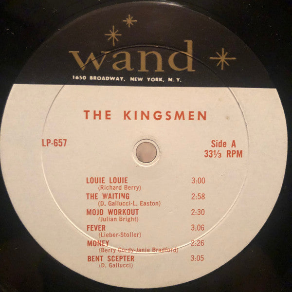 The Kingsmen : The Kingsmen In Person Featuring Louie, Louie (LP, Album, Mono, Mon)