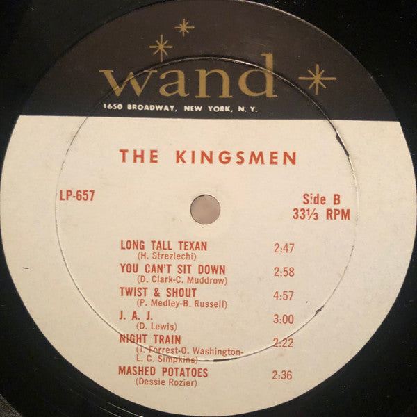 The Kingsmen : The Kingsmen In Person Featuring Louie, Louie (LP, Album, Mono, Mon)