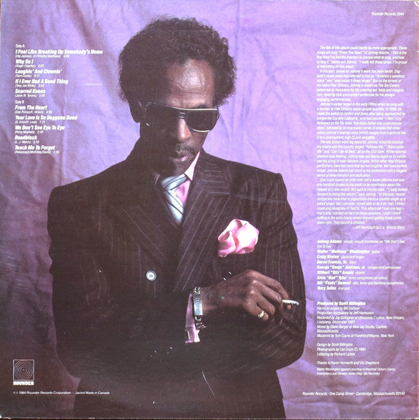 Johnny Adams : From The Heart (LP, Album)