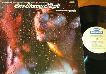The Mystic Moods Orchestra : One Stormy Night (LP, Album, RE)