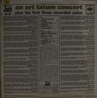 Art Tatum : An Art Tatum Concert (LP)