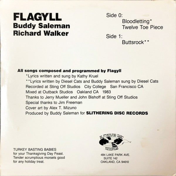 Flagyll : Computer Music For The Microchip Mind (12", EP)