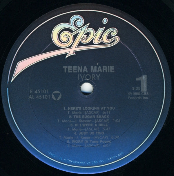 Teena Marie : Ivory (LP, Album)