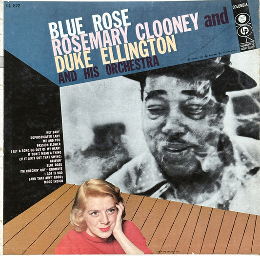 Rosemary Clooney And Duke Ellington And His Orchestra : Blue Rose (LP, Album, Bri)