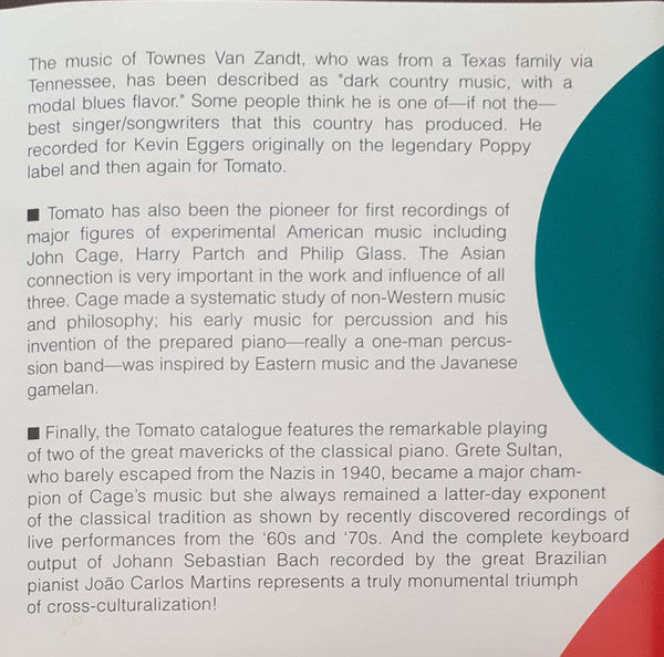 Various : Another Tomato Sampler (2xCD, Smplr)