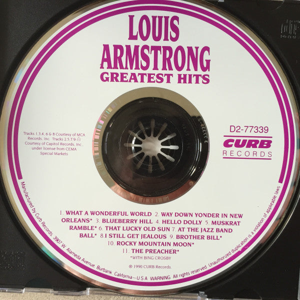 Louis Armstrong : Greatest Hits (CD, Comp)