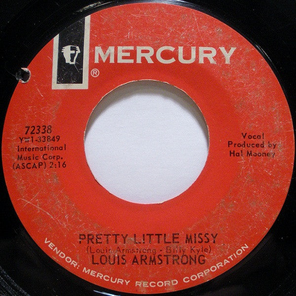 Louis Armstrong : So Long Dearie (7", Single, RE)