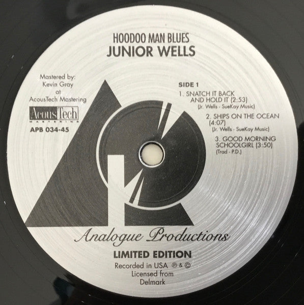 Junior Wells' Chicago Blues Band With Buddy Guy : Hoodoo Man Blues (2xLP, Album, Ltd, RE, RM, 180)