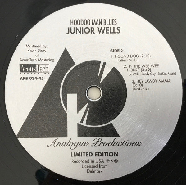 Junior Wells' Chicago Blues Band With Buddy Guy : Hoodoo Man Blues (2xLP, Album, Ltd, RE, RM, 180)