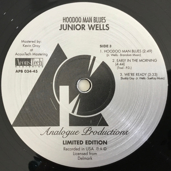Junior Wells' Chicago Blues Band With Buddy Guy : Hoodoo Man Blues (2xLP, Album, Ltd, RE, RM, 180)