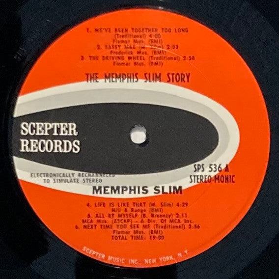 Memphis Slim : Blues Portrait (LP, Ste)