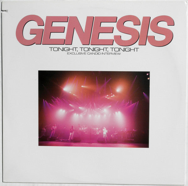 Genesis : Tonight, Tonight, Tonight Exclusive Candid Interview (LP, Promo, Transcription)
