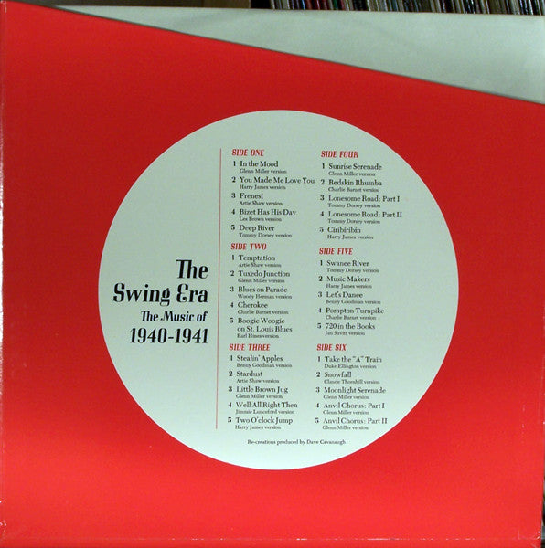 Various : The Swing Era: The Music Of 1940-1941; How It Was To Be Young Then (3xLP, Comp + Box)