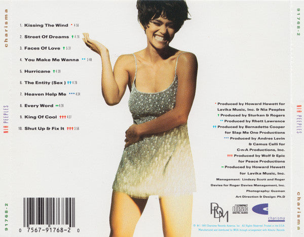 Nia Peeples : Nia Peeples (CD, Album)