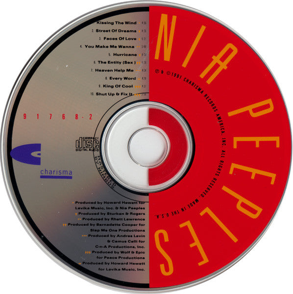 Nia Peeples : Nia Peeples (CD, Album)