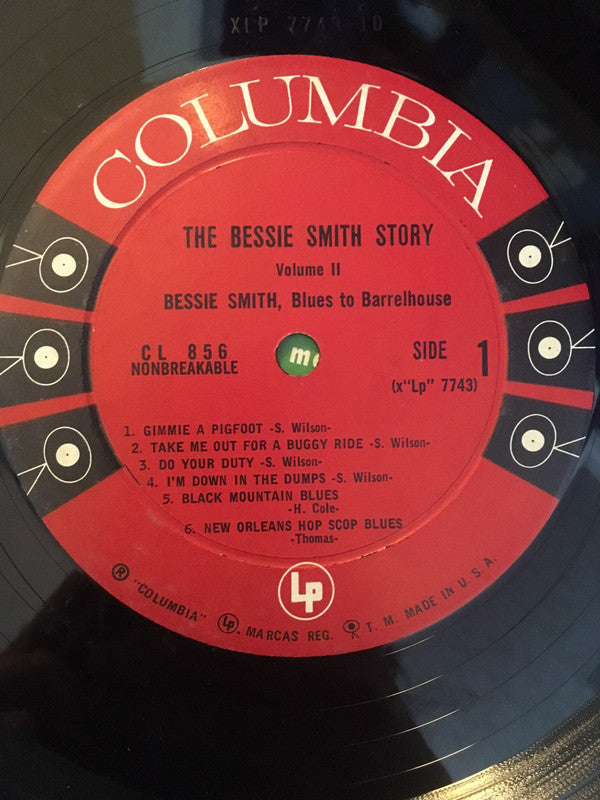 Bessie Smith : The Bessie Smith Story - Volume 2 (LP, Comp, Mono, RE, Six)