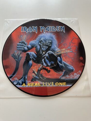 Iron Maiden - A Real Live One Picture Disc (BOOTLEG)