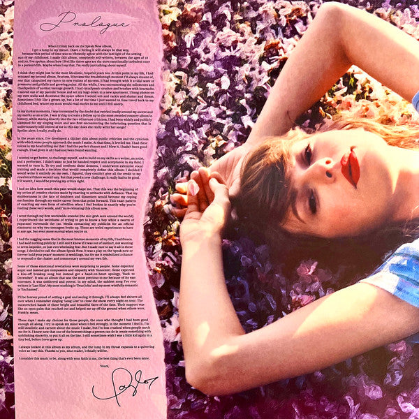 Taylor Swift : Speak Now (Taylor's Version) (3xLP, Album, Vio)