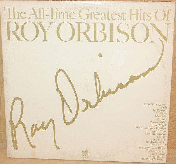 Roy Orbison : The All Time Greatest Hits Of Roy Orbison (2xLP, Comp, RE)